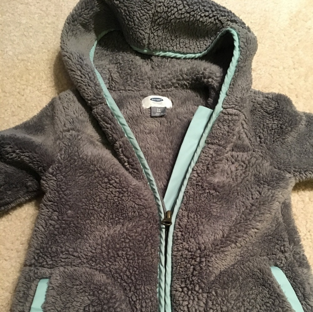 Old Navy Plush Micro Performance Fleece Jacket